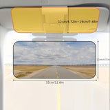Adjustible Car Sun Visor (Dual Vision HD Day-Night )