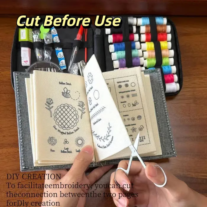 Embroidery Book with 143 different stitches