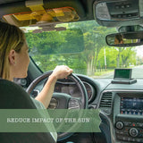 Adjustible Car Sun Visor (Dual Vision HD Day-Night )