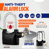 4-in-1 Heavy Duty Anti-Theft Alarm Lock for Doors, Bikes, Motorcycles & Cars