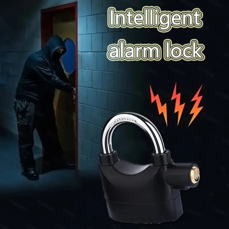 4-in-1 Heavy Duty Anti-Theft Alarm Lock for Doors, Bikes, Motorcycles & Cars