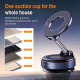 MagLock Ultra: 360° Retractable Vacuum Car Phone Holder